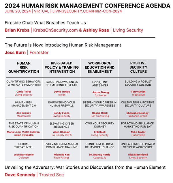 HRMCon Schedule Outline