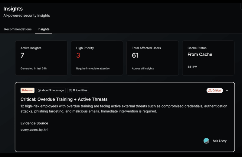 Human Risk App AI-Native HRM Platform | Living Security