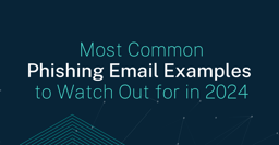 Most Common Phishing Email Examples to Watch Out for in 2024