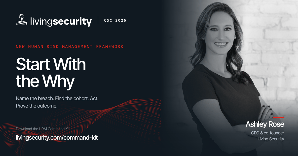 Living Security Introduces Start With the Why, a Framework for Human Risk Management