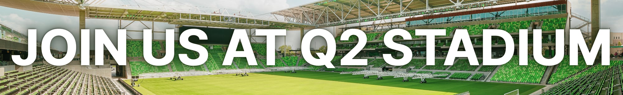 Q2 stadium banner