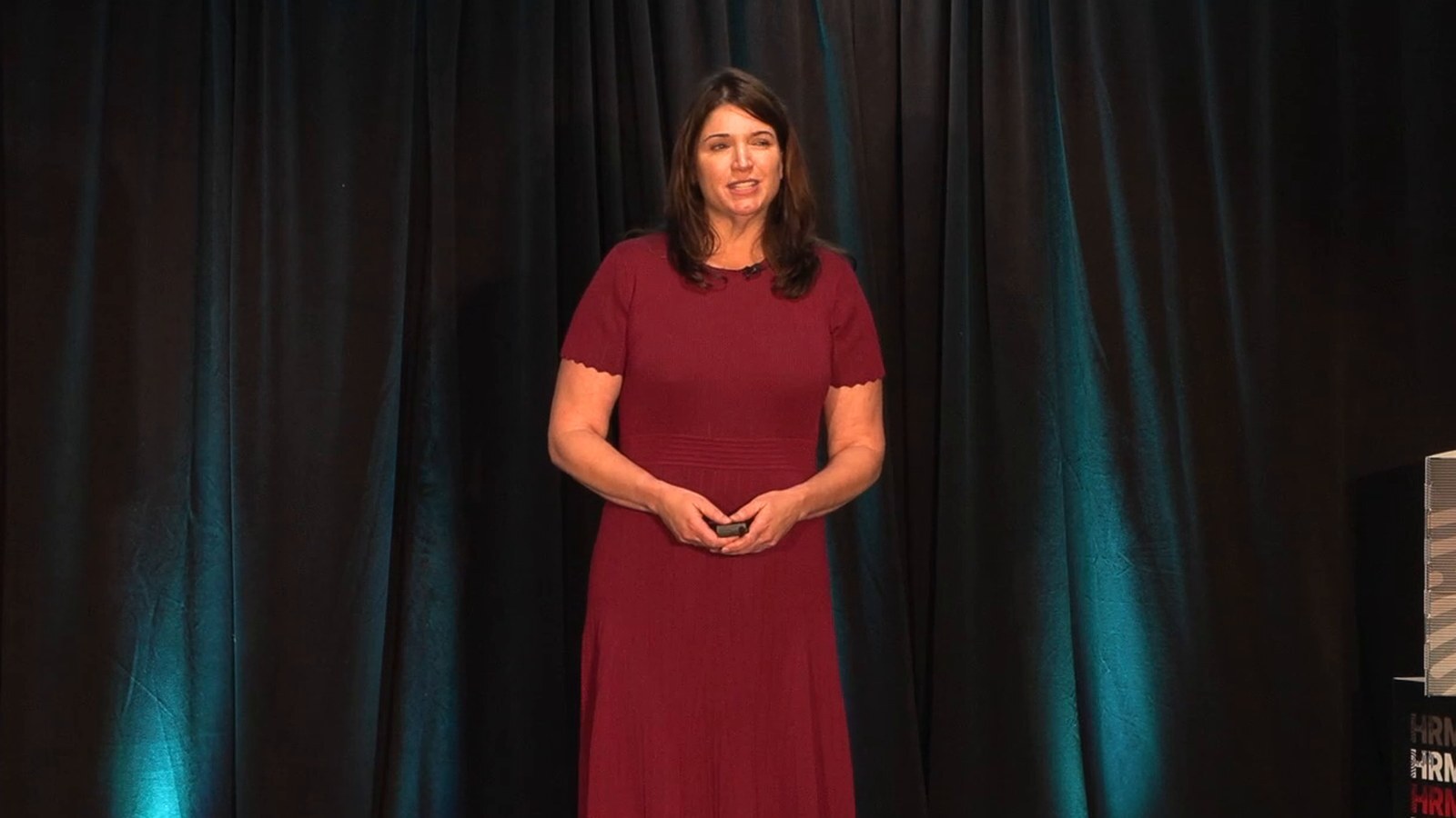 Jennifer Miller speaking at HRMCon 2026