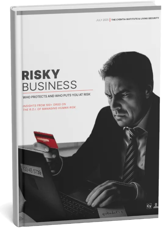 Risky Business: the 2025 State of Human Risk cover